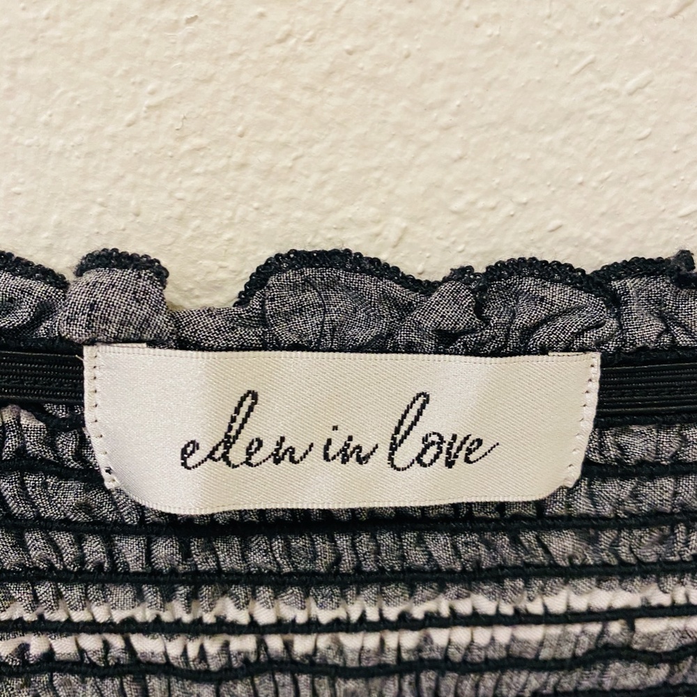 HP🌻 Eden in Love Off Shoulder Stripe Top - Picture 2 of 3
